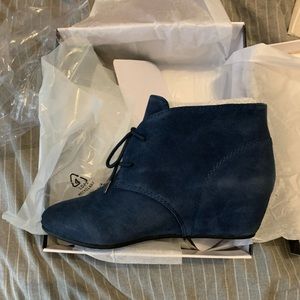 Nine West Wedge Booties